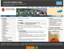 Tablet Screenshot of gemeinde.terlan.bz.it